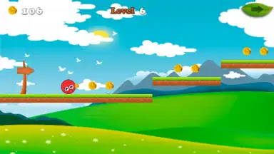 Captura de tela de Red Ball 1 2