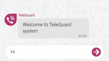 Captura de tela de TeleGuard 5
