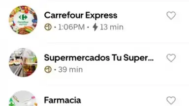 Captura de tela de Uber Eats 22