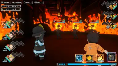 Captura de tela de Fire Force: Enbu no Shо 9