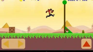 Captura de tela de Crash World Bandicot 1