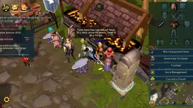Captura de tela de RuneScape 7