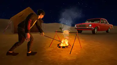 Captura de tela de Long Drive Road Trip Games 3D 3