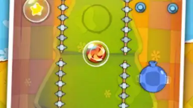 Captura de tela de Cut the Rope: Holiday Gift 1
