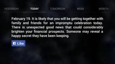 Captura de tela de Daily Horoscope Free 1
