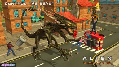 Captura de tela de Alien Simulator 5