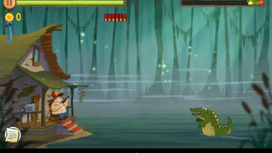 Captura de tela de Swamp Attack 5