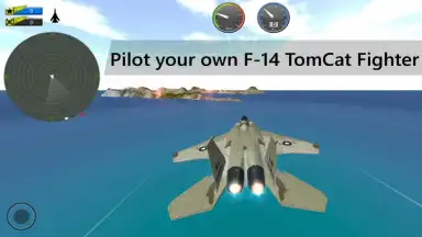 Captura de tela de F14 Fighter Jet 3D Simulator 6