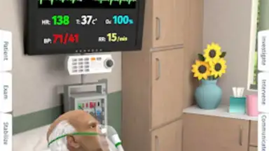 Captura de tela de Full Code Medical Simulation 15