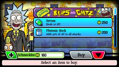 Captura de tela de Pocket Mortys 2