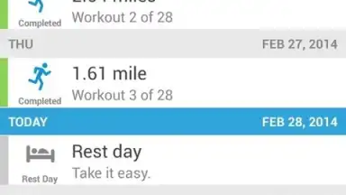 Captura de tela de Runkeeper 6