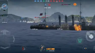 Captura de tela de World of Warships Blitz 7