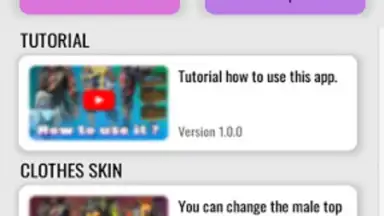 Captura de tela de Skin Tools Config Pro 4