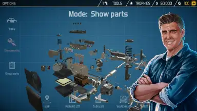 Captura de tela de Car Mechanic Simulator 2