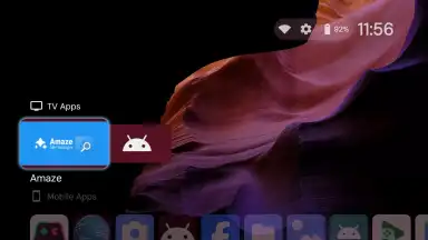 Captura de tela de Projectivy Launcher 1