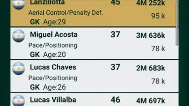 Captura de tela de Cyberfoot 10