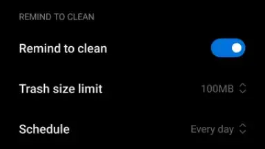 Captura de tela de Xiaomi Cleaner 8