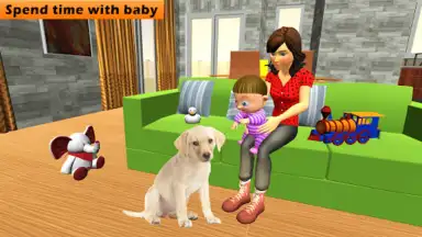 Captura de tela de Virtual Mom Baby Care 2
