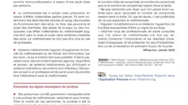 Captura de tela de Application Prescrire 18