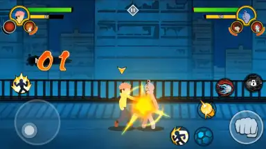 Captura de tela de Stickman Cursed: Phantom Fight 2