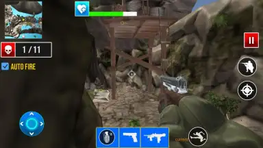 Captura de tela de Real Commando free shooting games 7