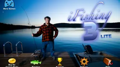Captura de tela de i Fishing 3 Lite 3