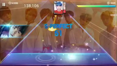 Captura de tela de SuperStar BTS 9