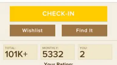 Captura de tela de Untappd 3