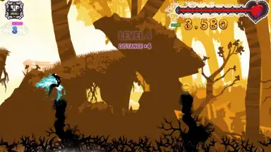 Captura de tela de Jumpy Witch 6