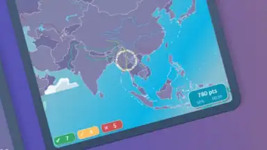 Captura de tela de GeoExpert: World Geography Map 7