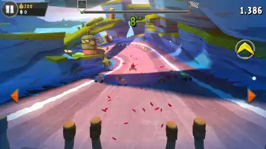 Captura de tela de Angry Birds Go! 2