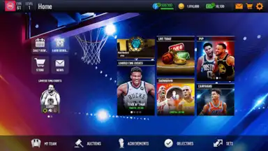 Captura de tela de NBA LIVE Asia 2