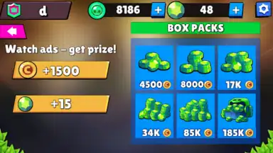 Captura de tela de Brawl Stars Open Safes 2