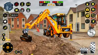 Captura de tela de JCB Excavator Simulator Games 3