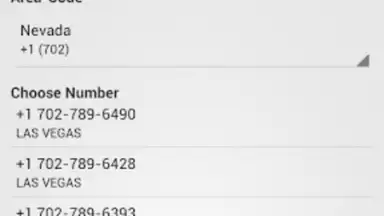 Captura de tela de Hushed - Anonymous Calls, SMS 2