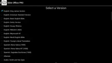 Captura de tela de Bible Offline KJV with Audio 8