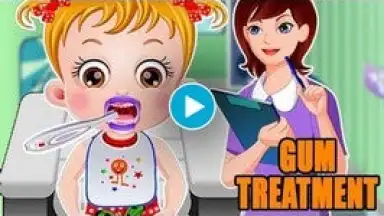 Captura de tela de Baby Hazel Doctor Games 1