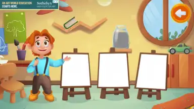 Captura de tela de Learning Colors 5