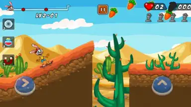 Captura de tela de Bunny Skater 1