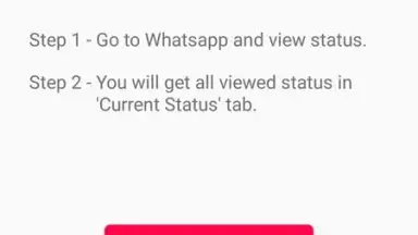 Captura de tela de Status Saver 1
