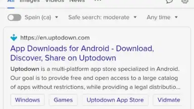Captura de tela de DuckDuckGo Private Browser 2
