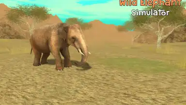 Captura de tela de Wild Elephant Sim 3D 5