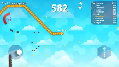Captura de tela de Snake.io 15