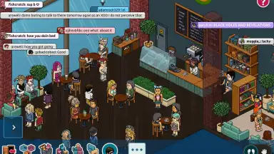Captura de tela de Habbo 1
