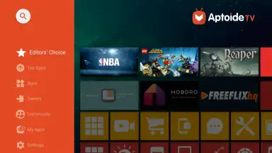 Captura de tela de Aptoide TV 1