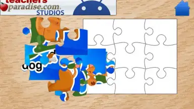 Captura de tela de Kids ABCs Jigsaw Puzzles 11