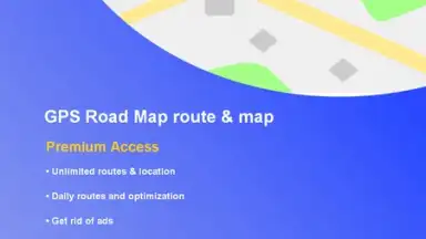 Captura de tela de GPS Road Map 4