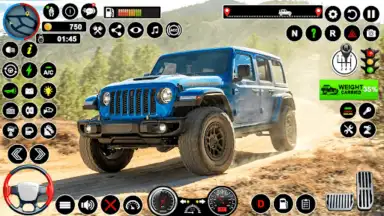 Captura de tela de Offroad Jeep Driving:Jeep Game 2