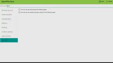 Captura de tela de OpenVPN Client Free 9