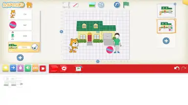 Captura de tela de ScratchJr 1